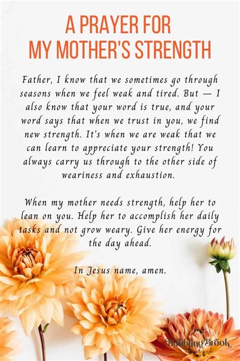 prayer of the mothers
